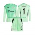 Camisola AFC Ajax Vitezslav Jaros 1 Guarda-redes Criança Equipamento Primeiro 2025-2026 Manga Comprida